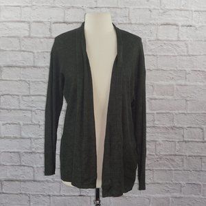 Eileen Fisher Organic Linen Cardigan Sweater Large
